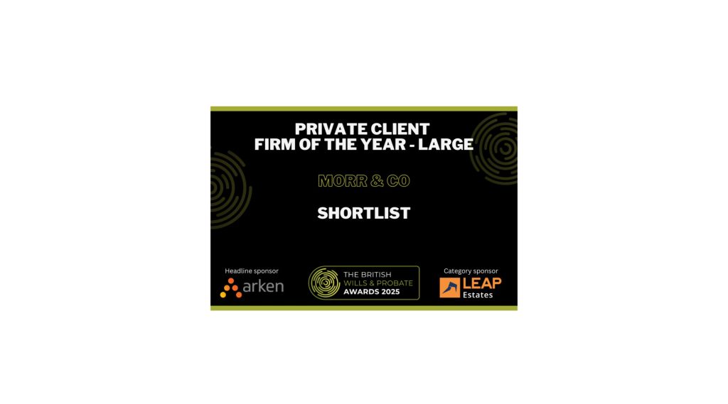 British Wills & Probate Awards 2025