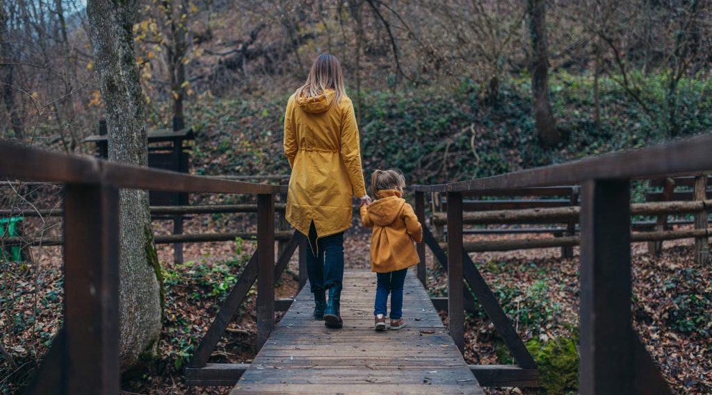 Mum with child starting new life after a domestic abuse protection order